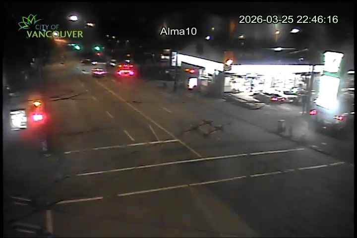 Alma St & W 10th Ave - N