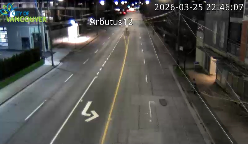 Arbutus & W 12th - South