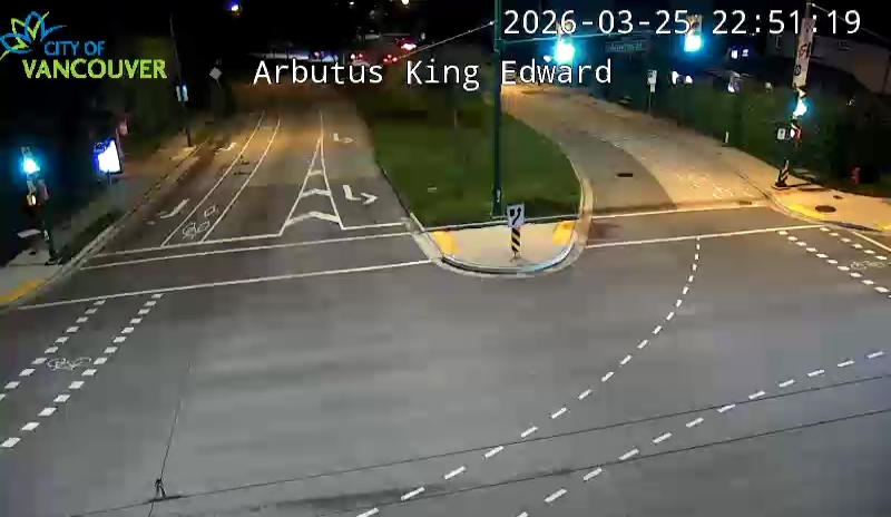 Arbutus St and W King Edward Ave - West
