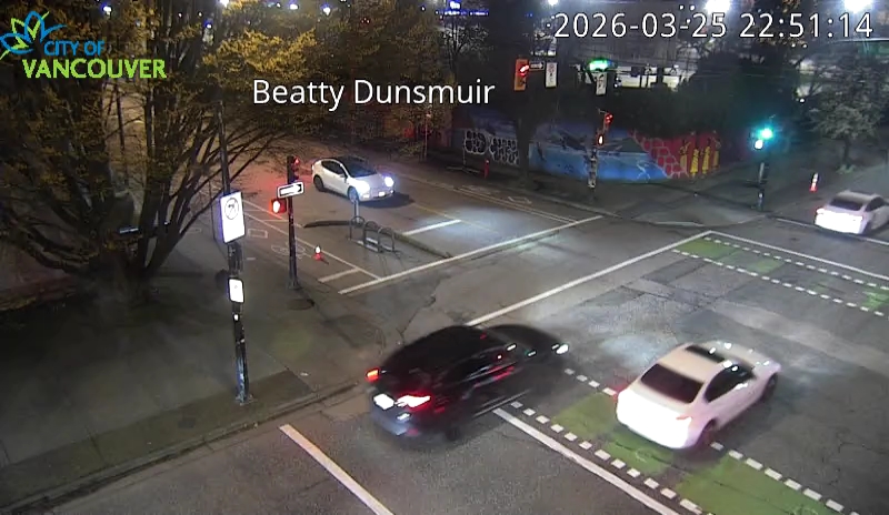 Beatty St and Dunsmuir St - South