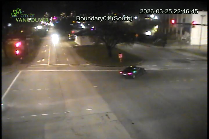 Boundary Road & E 1st Ave - North