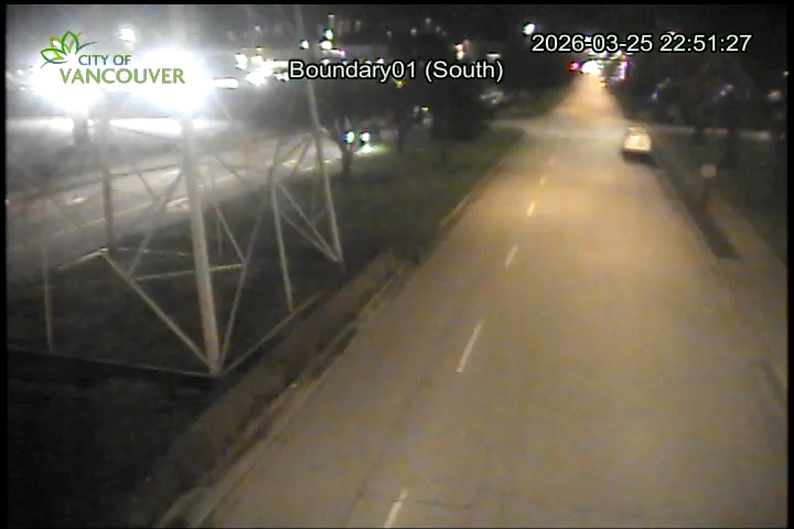 Boundary Road & E 1st Ave - South