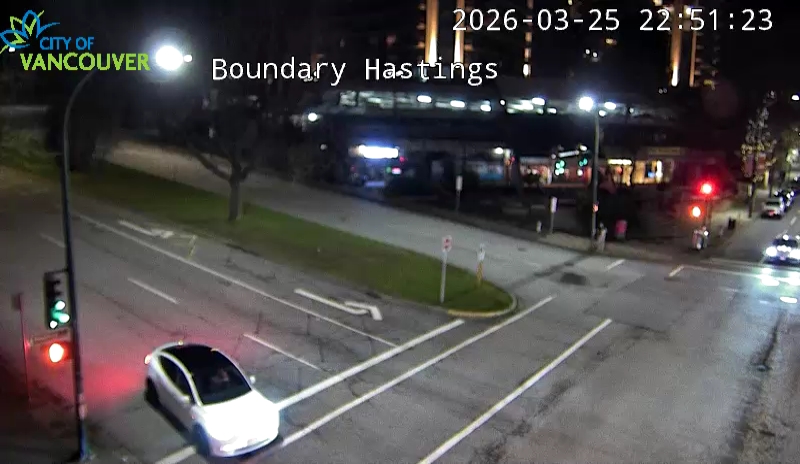 Boundary Rd & E Hastings St - North