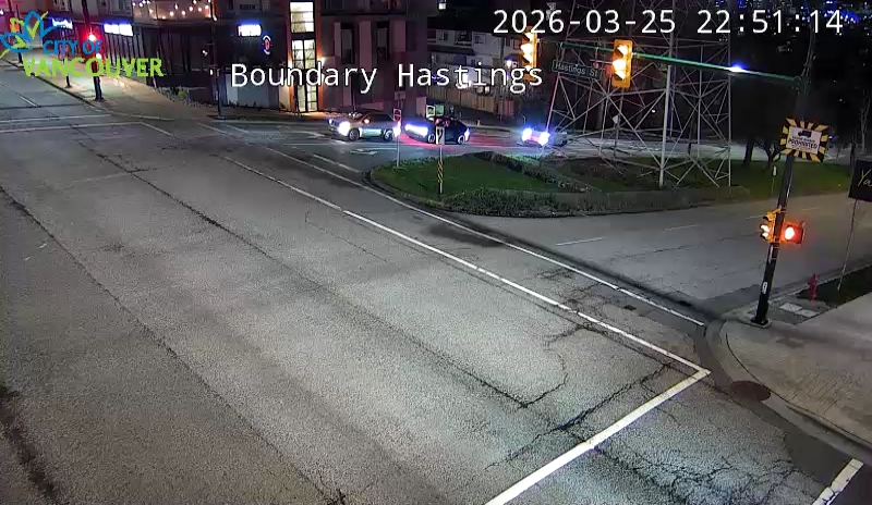 Boundary Rd & E Hastings St - South