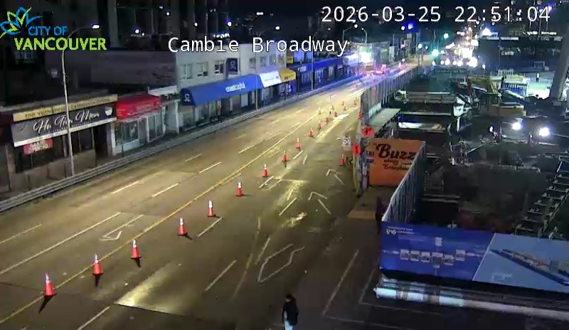 Cambie St & W Broadway - East
