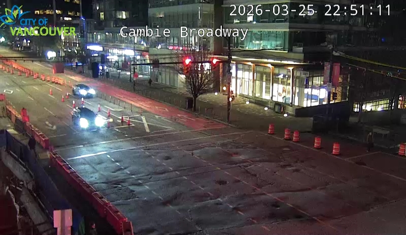 Cambie St & W Broadway - West