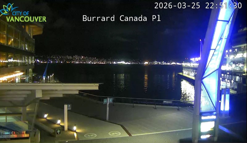 Burrard St & Canada Place - North