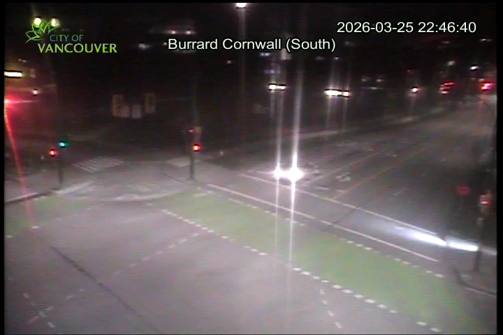 Burrard Bridge - West exit