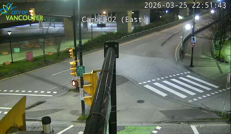 Cambie St & W 2nd Ave - East/North