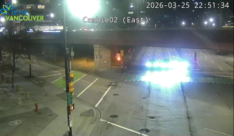 Cambie St & W 2nd Ave - East/South