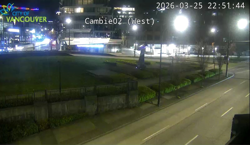 Cambie St & W 2nd Ave - West/South