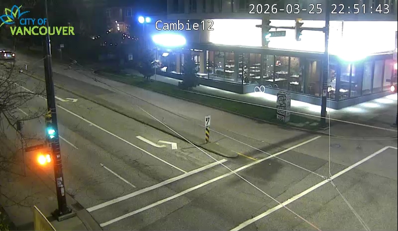 Cambie St & W 12th Ave - East