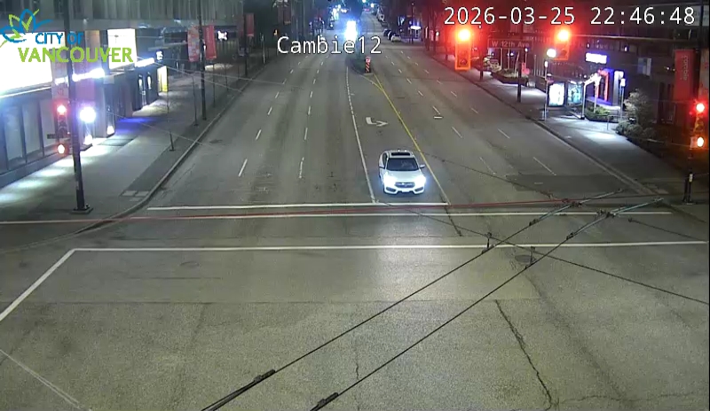 Cambie St & W 12th Ave - South