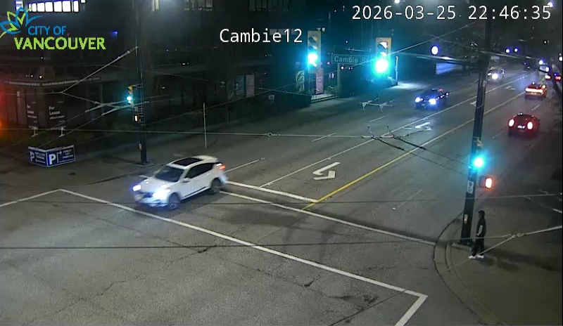 Cambie St & W 12th Ave - West
