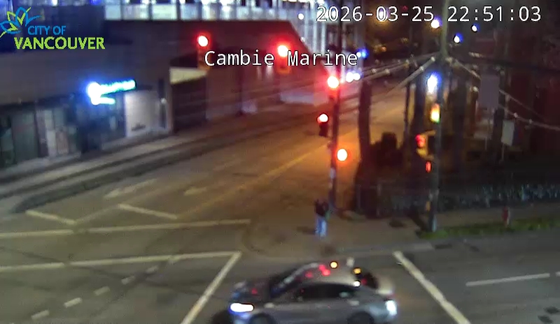 Cambie St & SW Marine Dr - W