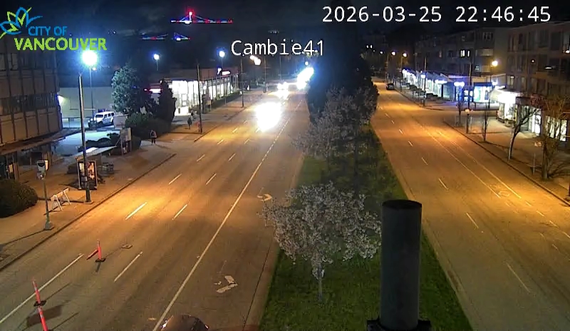 Cambie St & W 41st Ave - N