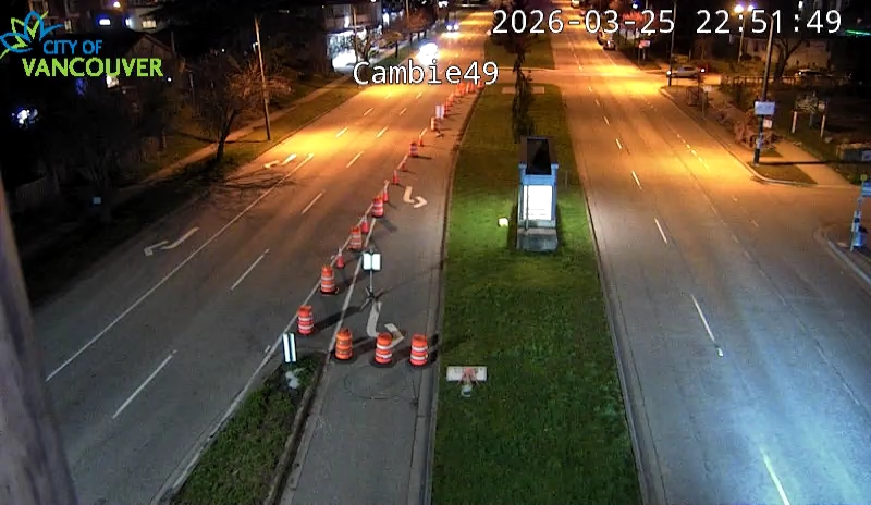 Cambie St & W 49th Ave - N