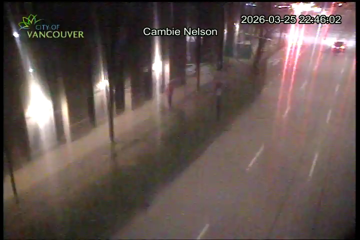 Cambie St & Nelson St - North