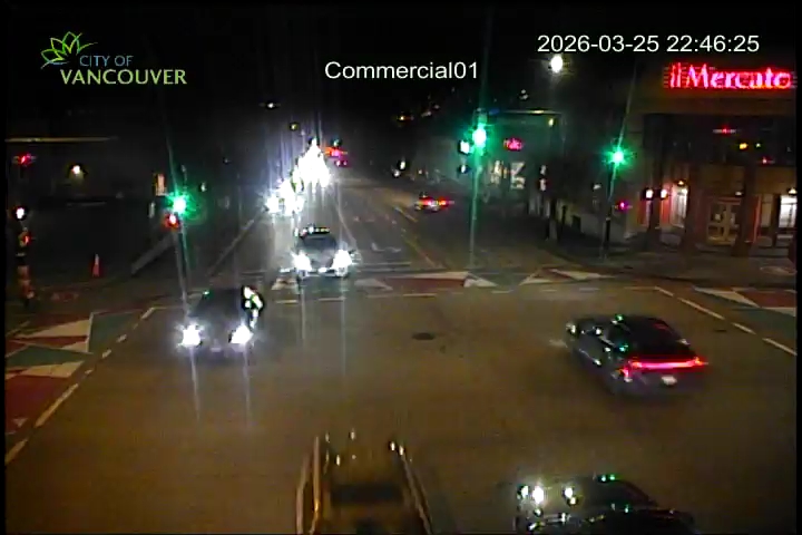 Commercial Dr & E 1st Ave - West