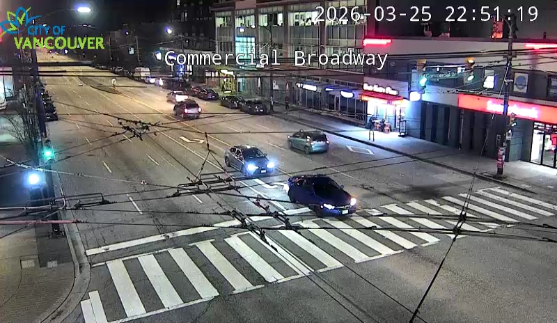 Commercial Dr & E Broadway - West