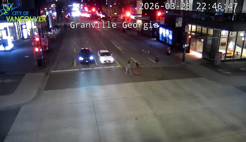 Granville St & E Georgia St - West