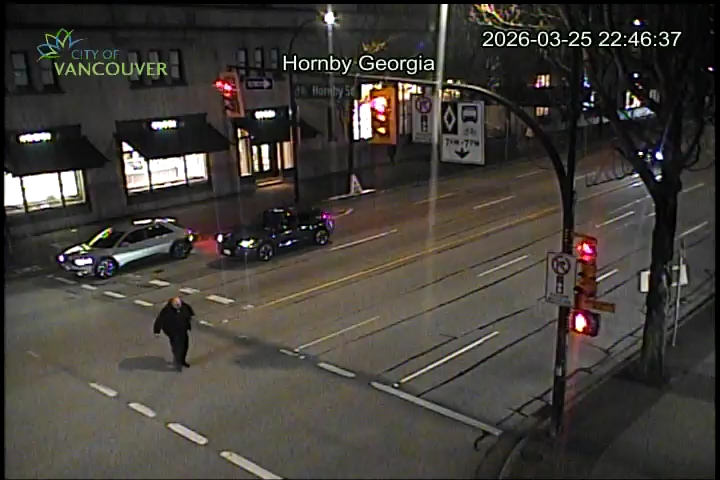 Hornby St & E Georgia St - West