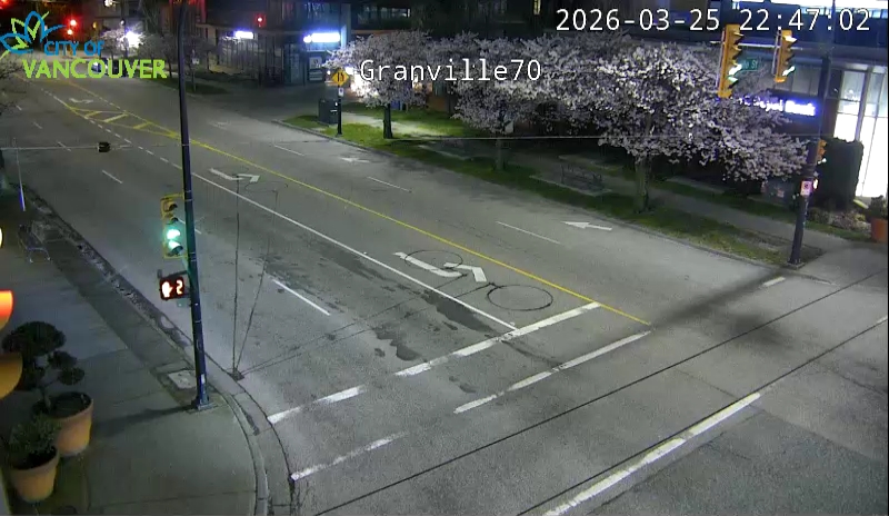 Granville St & W 70th Ave - W