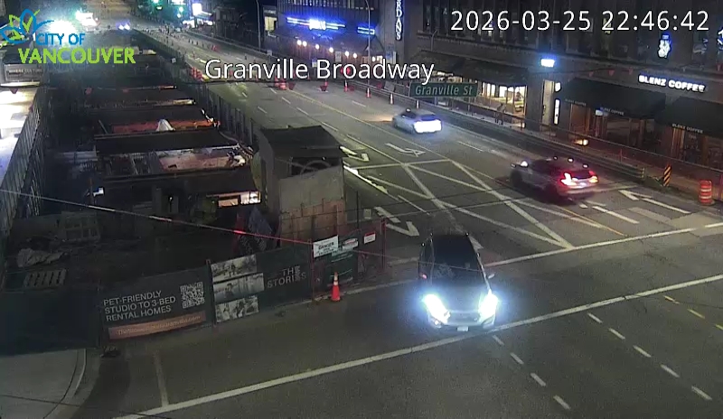 Granville St & W Broadway Ave - East