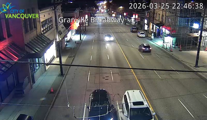 Granville St & W Broadway Ave - North