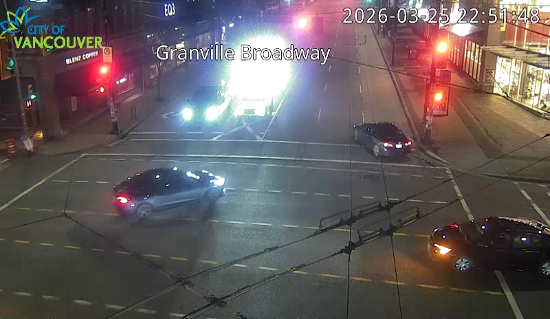 Granville St & W Broadway Ave - South