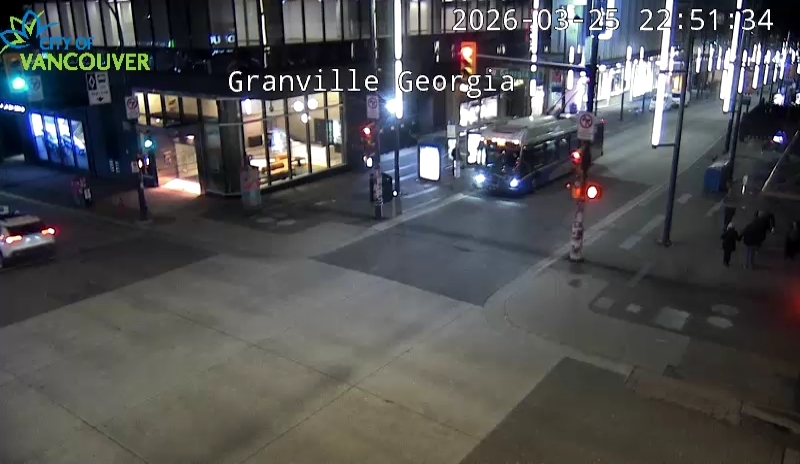 Granville St & E Georgia St - North