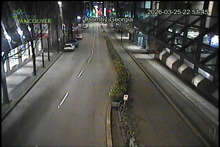 Hornby St & E Georgia St - North