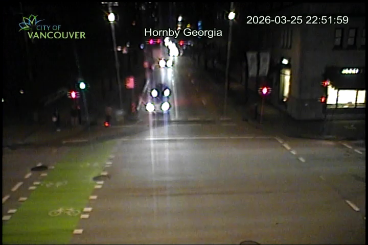 Hornby St & E Georgia St - South