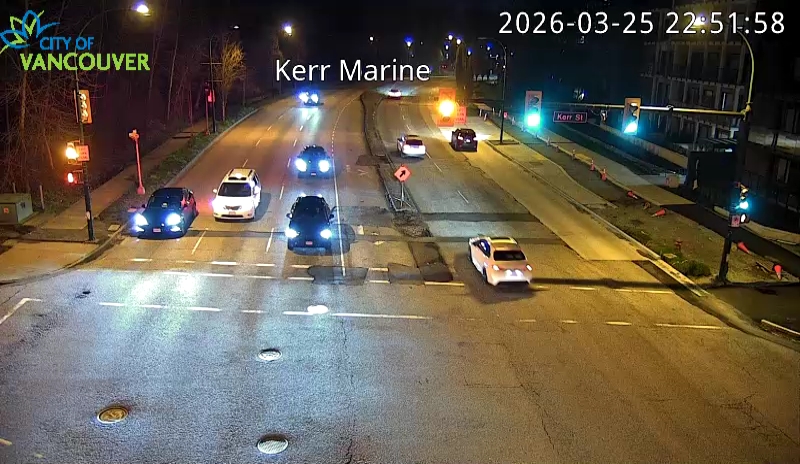 Kerr St & SE Marine Dr - East