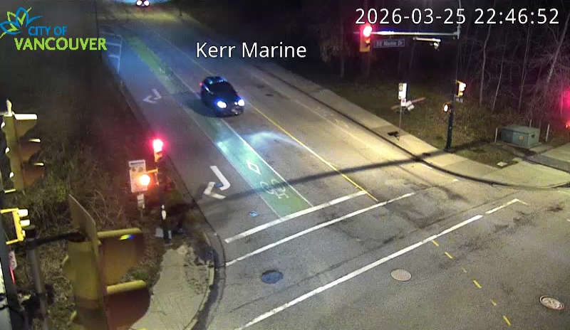 Kerr St & SE Marine Dr - North