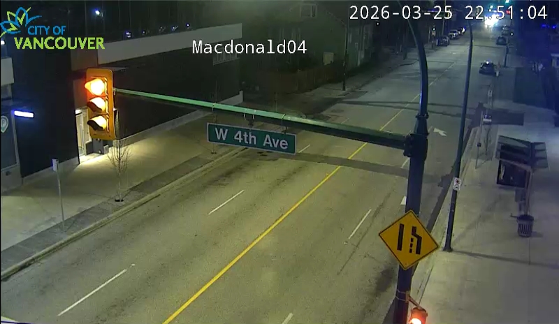 Macdonald St& W 4th Ave - North