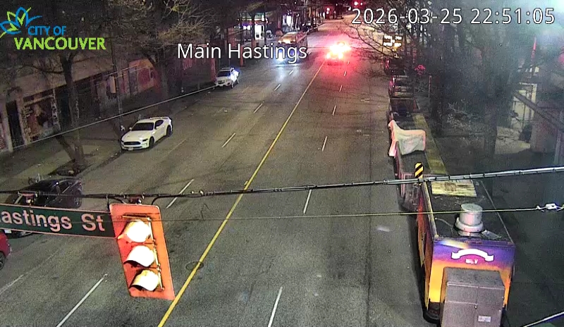 Main St & E Hastings St - North