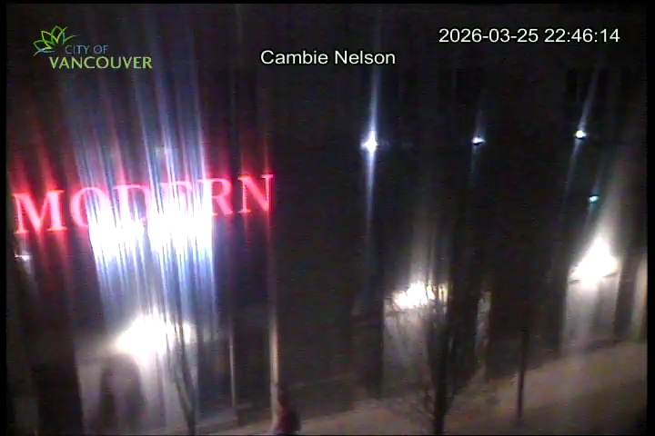 Cambie St & Nelson St - West
