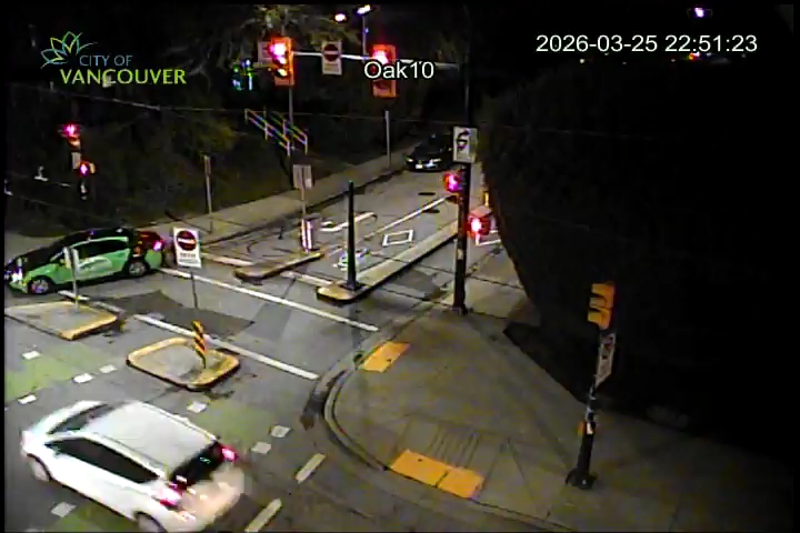 
Oak St & W. 10th Ave - West