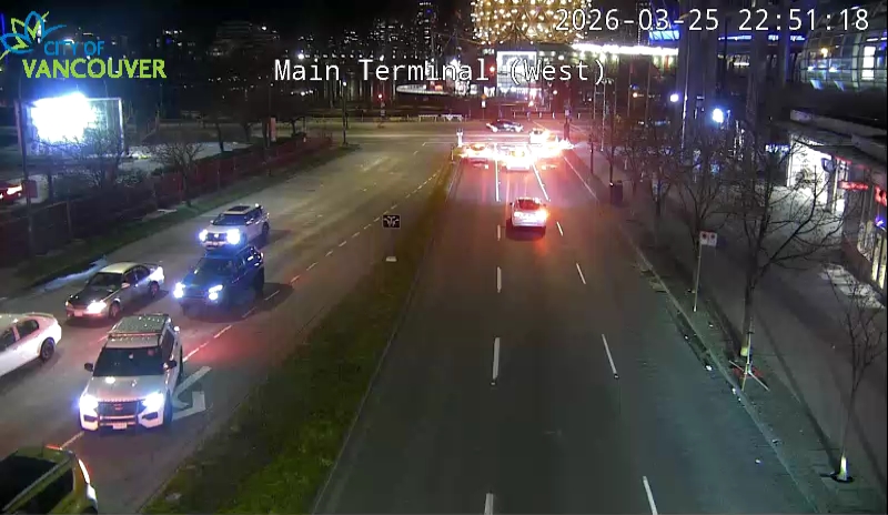 Main St & Terminal Ave - West