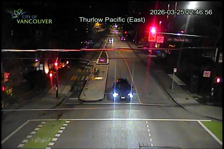 Thurlow St & Pacific St - W