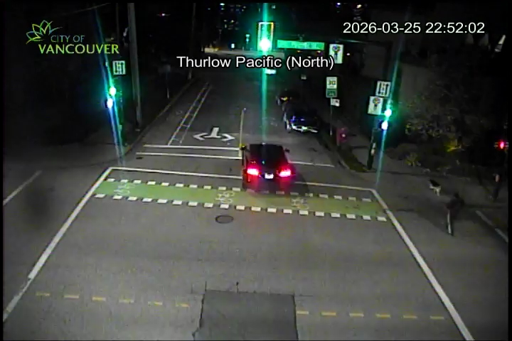 Thurlow St & Pacific St - S